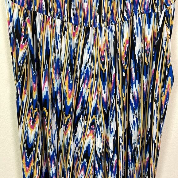Mlle Gabrielle plus size striped jumpsuit women’s 2X - Picture 4 of 12